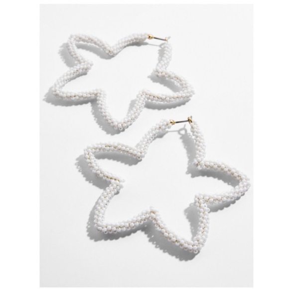BaubleBar Jewelry - Baublebar white star earrings